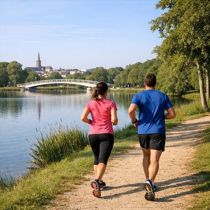 Où courir à La Roche-sur-Yon ? Les meilleurs parcours pour tous les niveaux