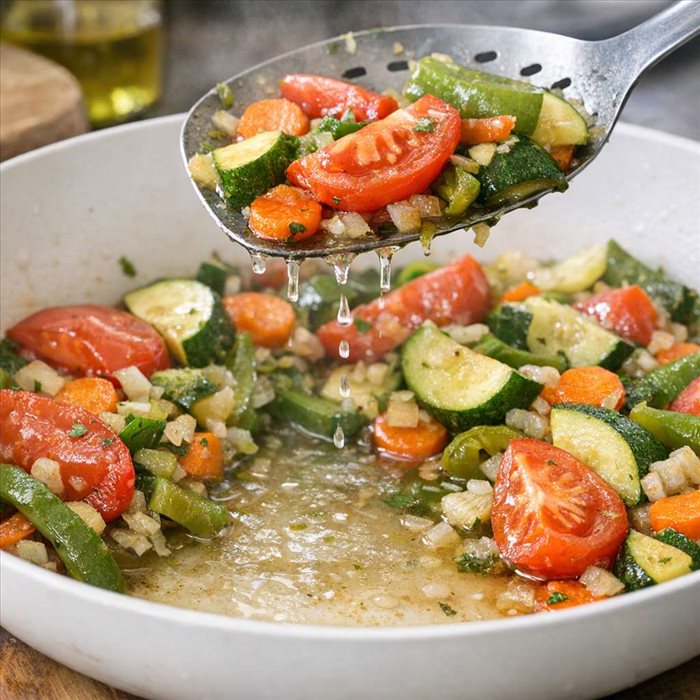 Pourquoi mes légumes rendent-ils de l'eau ? Causes et astuces