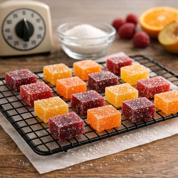 Temps de séchage des pâtes de fruits : guide complet