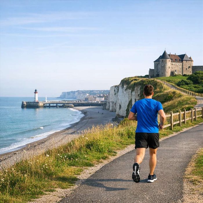 Où courir à Dieppe ? Les meilleurs spots running à Dieppe