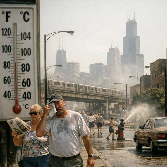 Vague de chaleur à Chicago en 1995 : causes et conséquences
