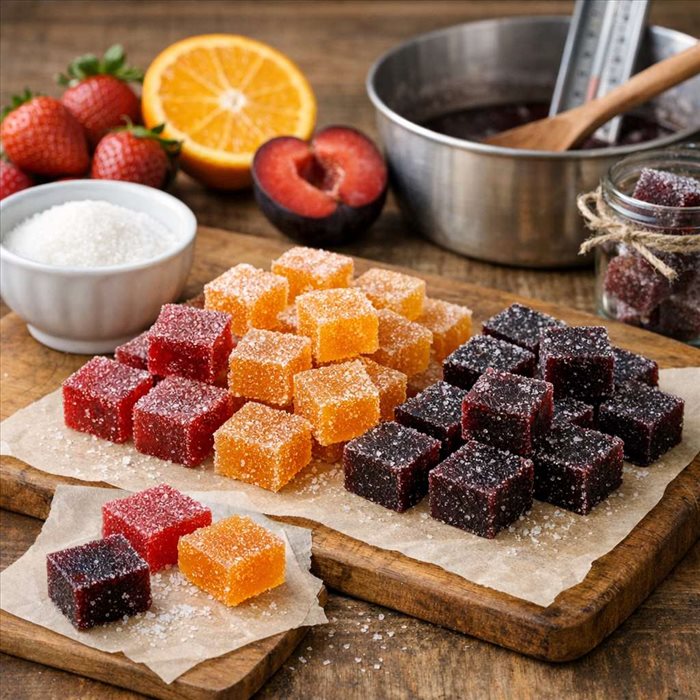 Recette de pâte de fruits : réussir des pâtes de fruits maison