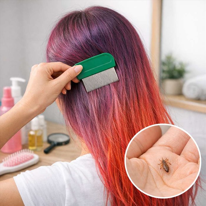 Cheveux colorés et poux : comment les protéger sans abîmer la couleur ?