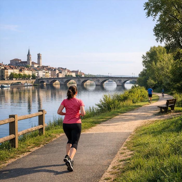 Où courir à Mâcon ? Les meilleurs parcours pour tous les niveaux