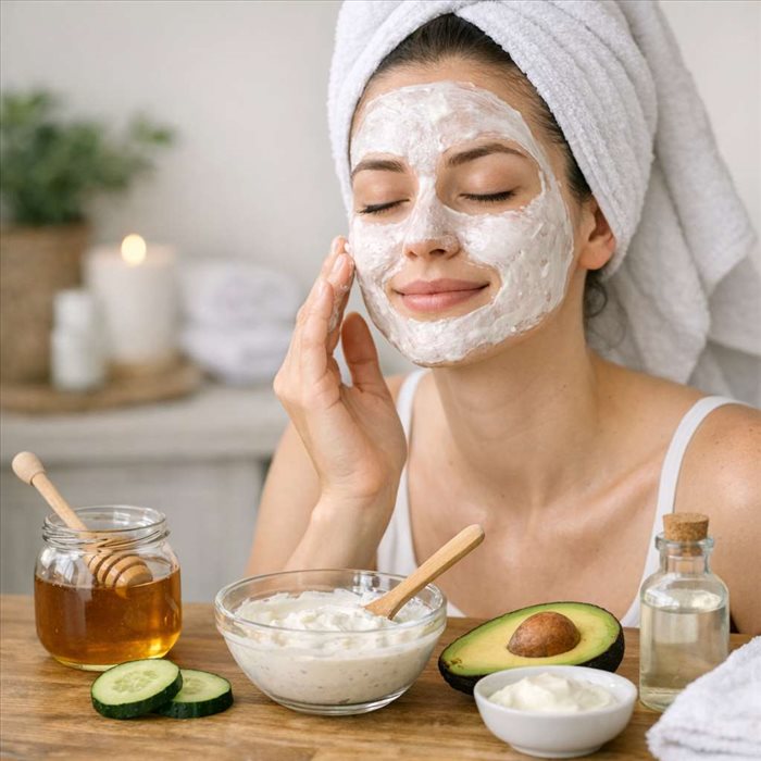Comment réaliser un masque visage hydratant ? Recette maison facile