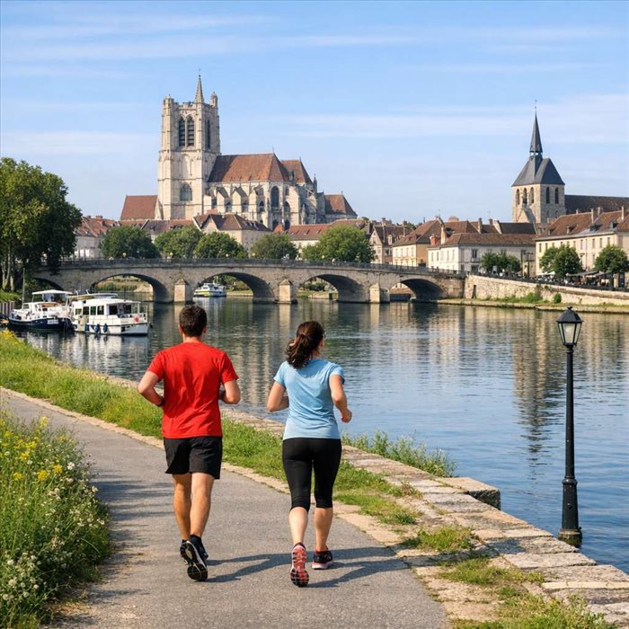 Où courir à Sens ? Les meilleurs parcours running à découvrir