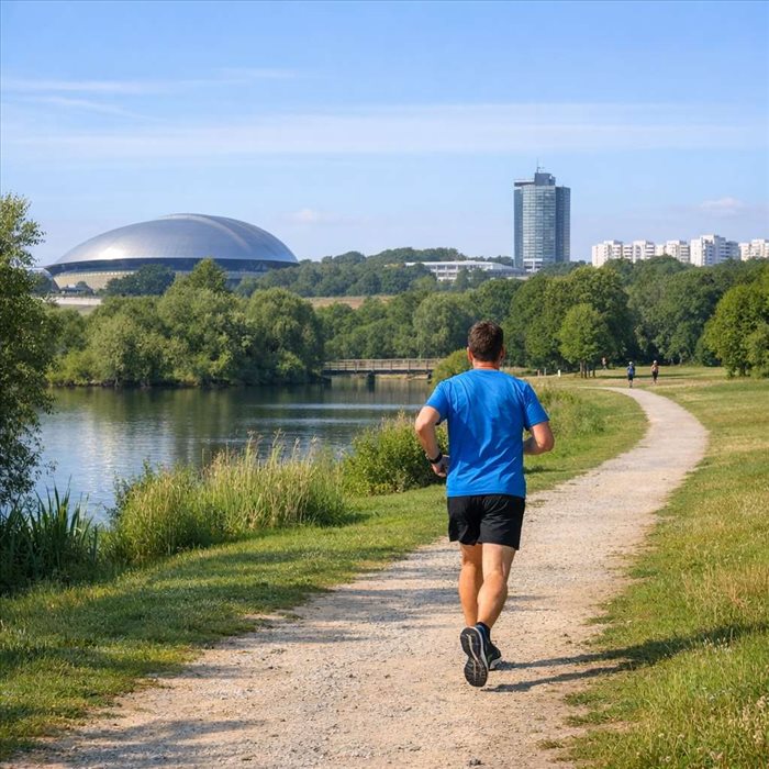 Où courir à Saint-Herblain ? Les meilleurs spots nature et urbains