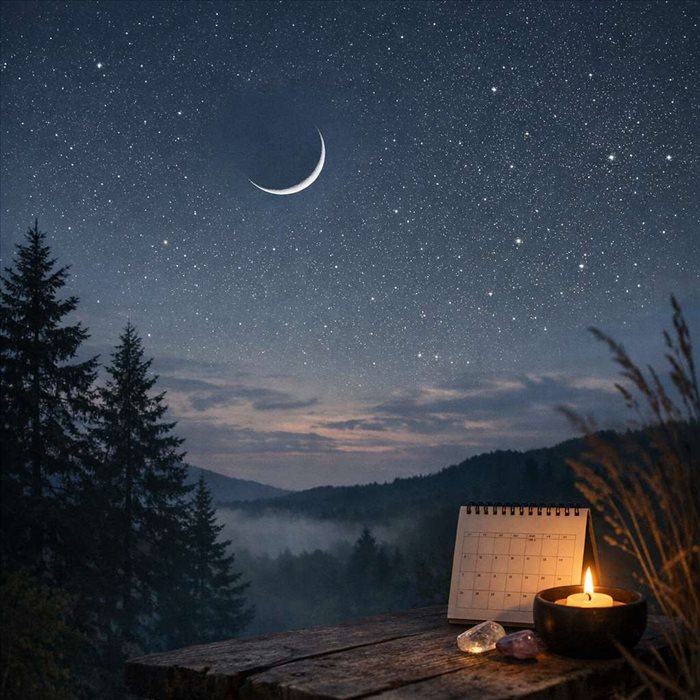 Nouvelle lune d’octobre : date, symbolique et influences