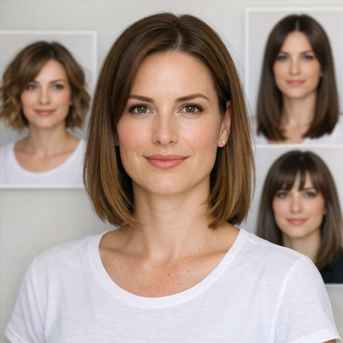 Visage rectangulaire : quelle coupe féminine choisir ?