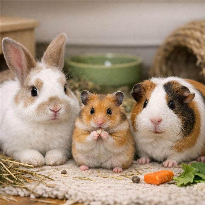 Comment savoir si son lapin, hamster ou cochon d’Inde est heureux ?