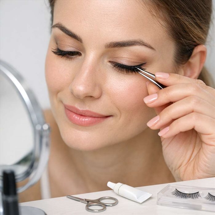 Comment poser des faux cils facilement ? Guide complet