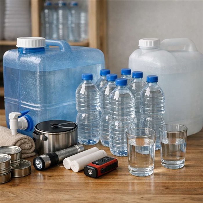 Combien d'eau stocker par personne ? Guide pratique et conseils