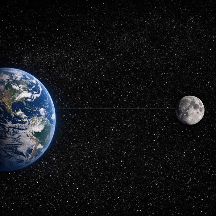 Distance Terre-Lune : quelle est la distance exacte ?