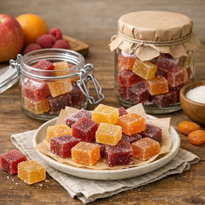 Conservation des pâtes de fruits maison : les règles à suivre