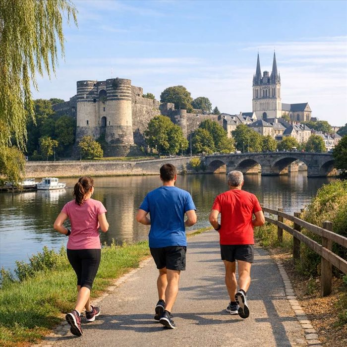 Où courir à Angers ? 9 parcours incontournables à découvrir