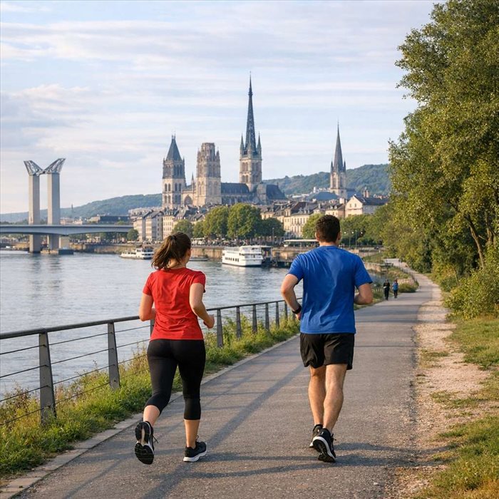 Où courir à Rouen ? Les meilleurs parcours à découvrir