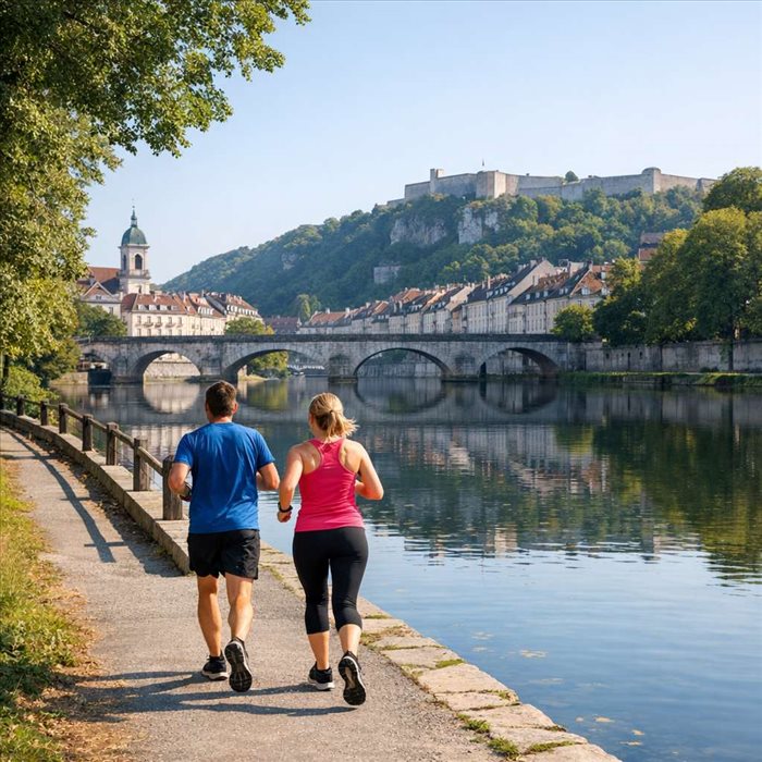 Où courir à Besançon ? Les meilleurs parcours nature et ville