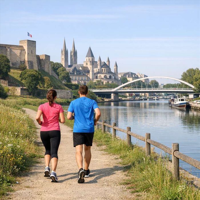 Où courir à Caen ? Les meilleurs spots pour tous les niveaux
