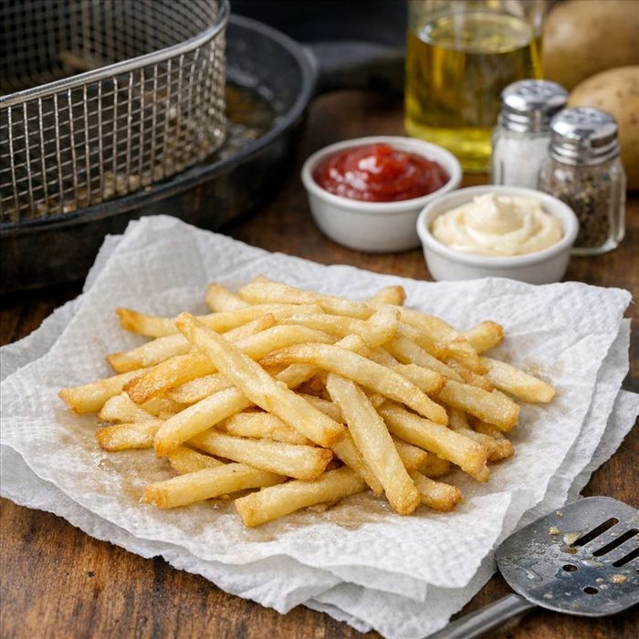Pourquoi mes frites ne sont-elles pas croustillantes ? Conseils pour enfin réussir des frites croustillantes à la maison
