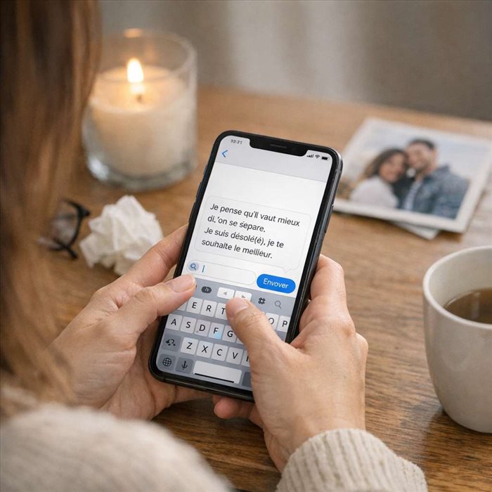 Message de rupture avec tact : guide pour bien le rédiger