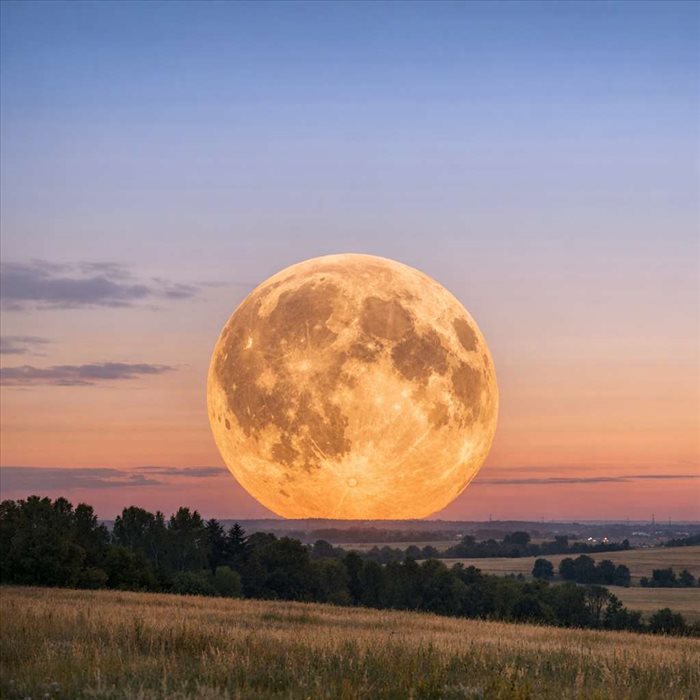 Pourquoi la lune paraît-elle plus grosse à l’horizon ? | Explication simple